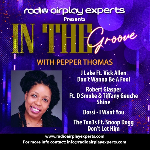 Image: IN THE GROOVE WITH PEPPER THOMAS 