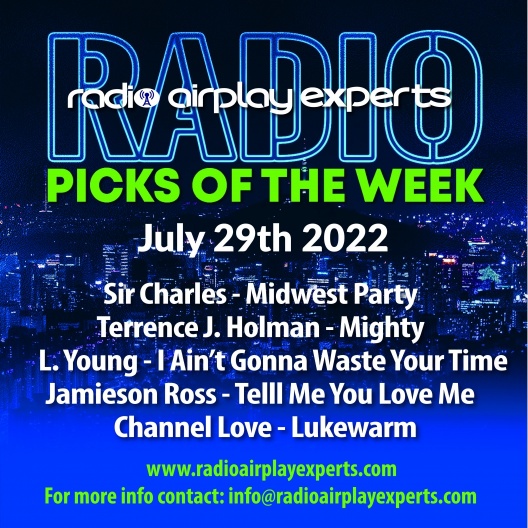 Image: RADIO PICKS OF THE WEEK :  JULYn29th 2022
