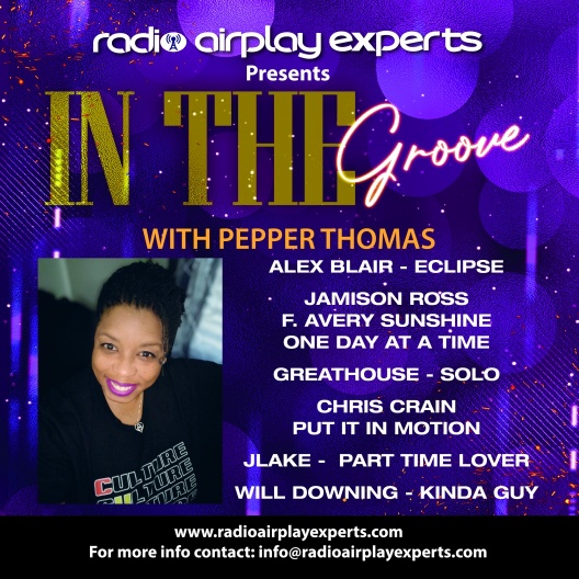 Image: IN THE GROOVE WITH -   PEPPER THOMAS 