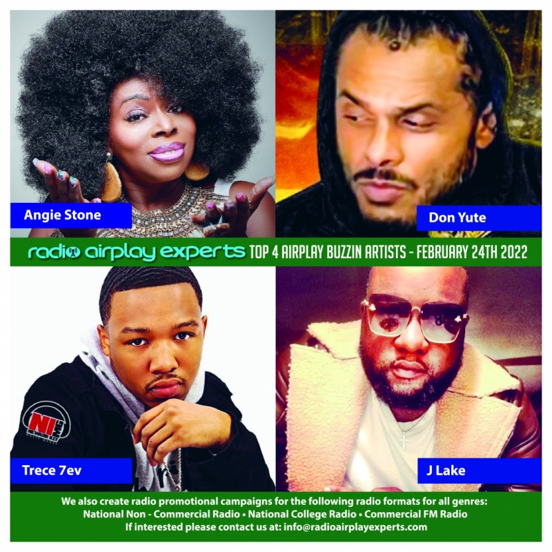 Image: TOP 4 AIRPLAY BUZZIN ARTIST 