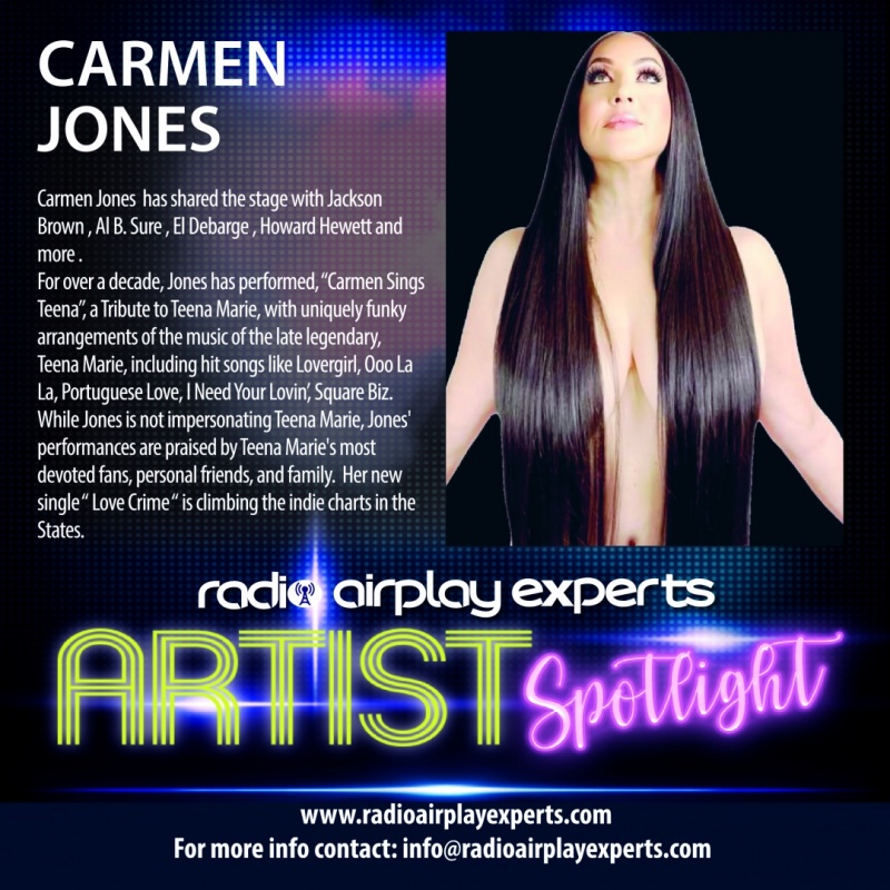 Image: ARTIST SPOTLIGHT - CARMEN JONES 