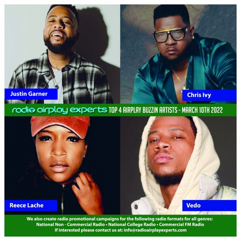 Image: TOP 4 AIRPLAY BUZZIN ARTIST 