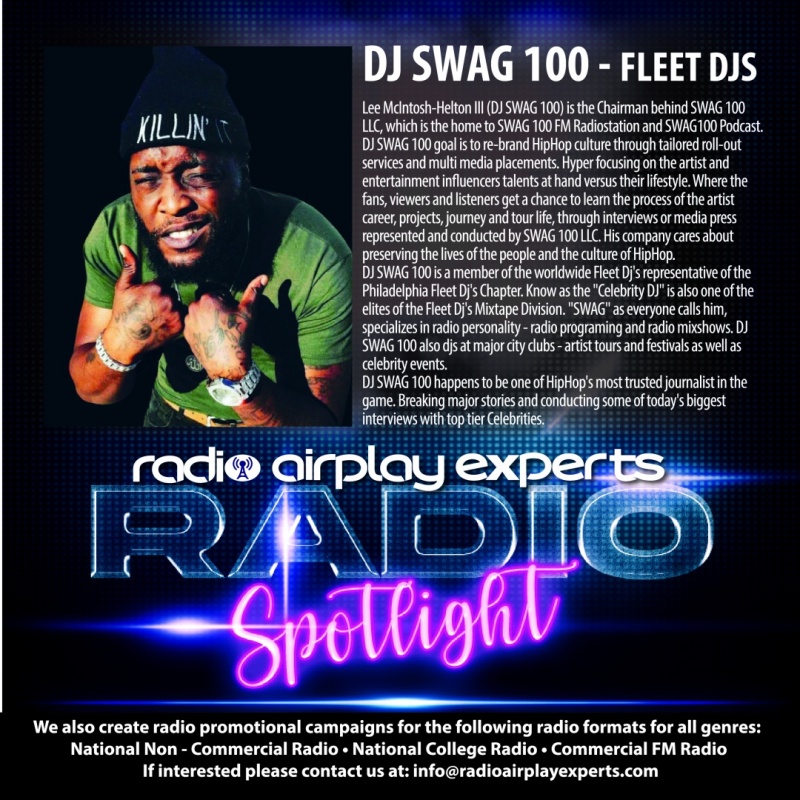 Image: RADIO SPOTLIGHT - DJ SWAG 100