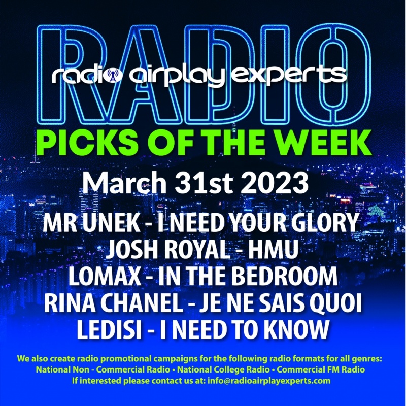 Image: RADIO PICKS OF THE WEEK 