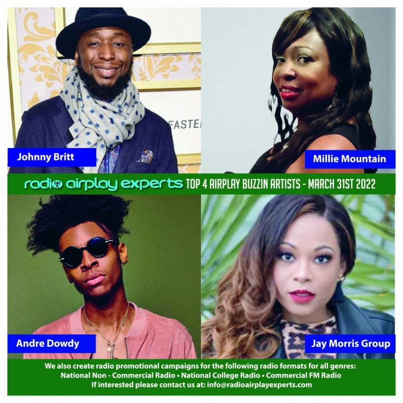 Image: TOP 4 AIRPLAY BUZZIN ARTIST 