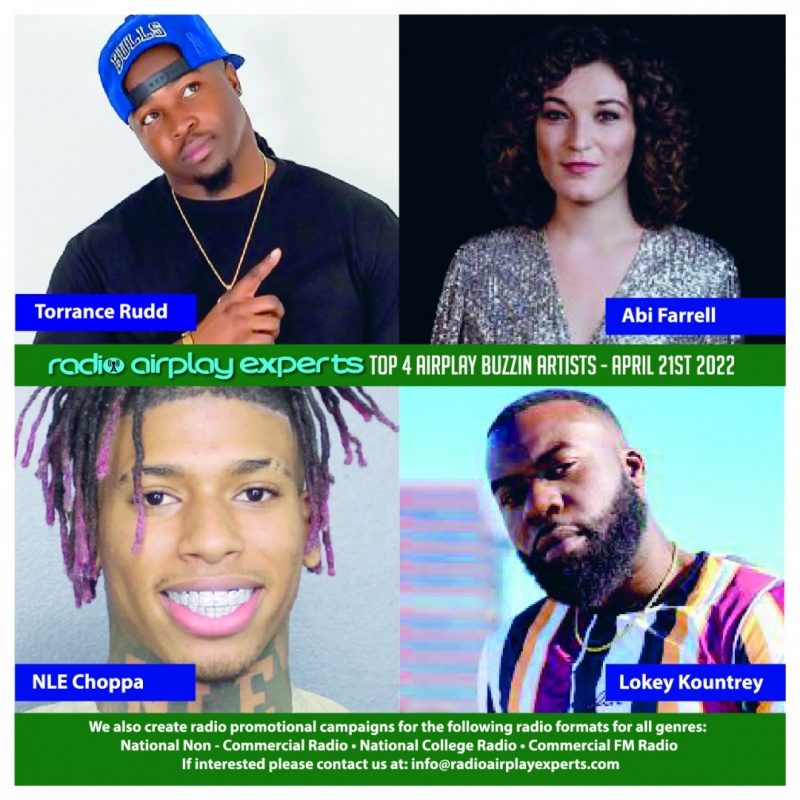 Image: TOP 4 AIRPLAY BUZZIN ARTIST 