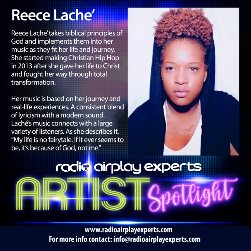 Image: ARTIST SPOTLIGHT   -  REECE LACHE'