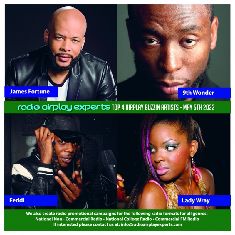 Image: TOP 4 AIRPLAY BUZZIN ARTIST 