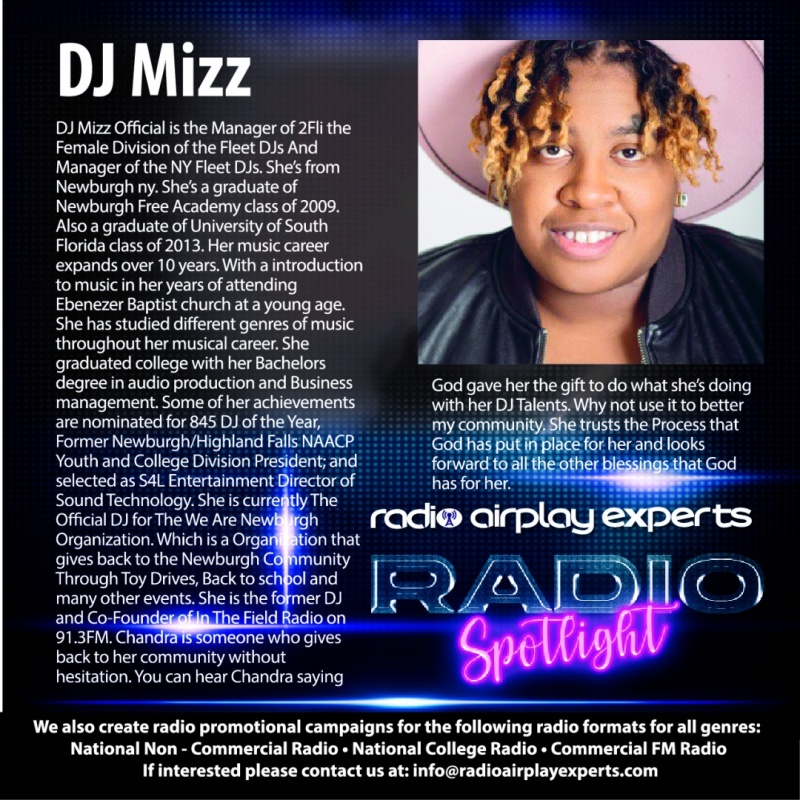 Image: RADIO SPOTLIGHT  - DJ MIZZ