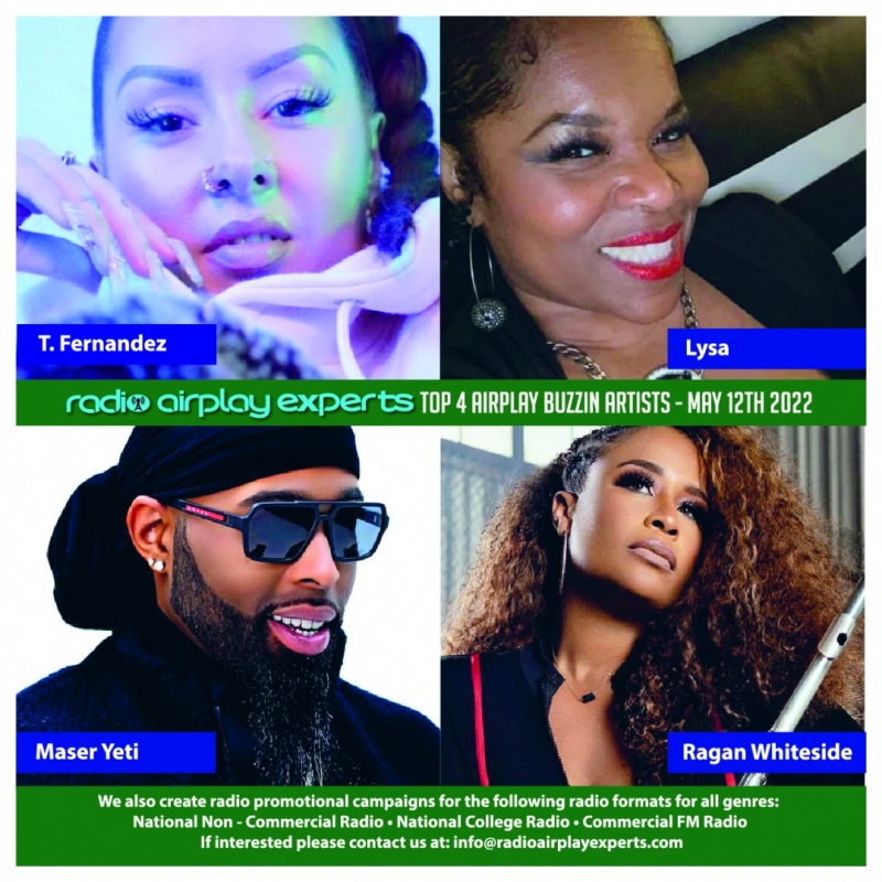 Image: TOP 4 AIRPLAY BUZZIN ARTIST 