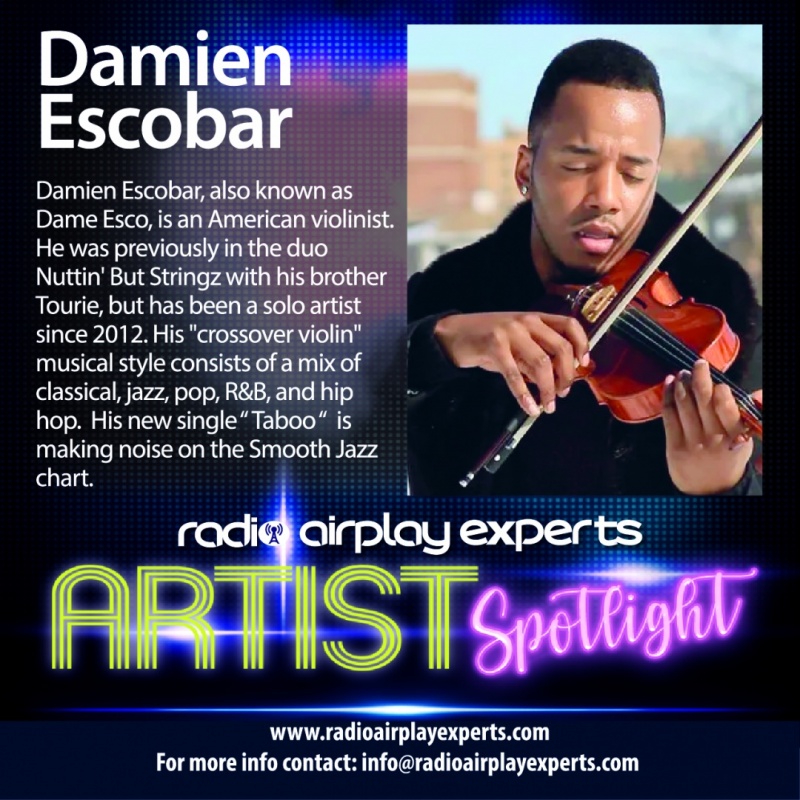 Image: ARTIST SPOTLIGHT   - DAMIEN ESCOBAR