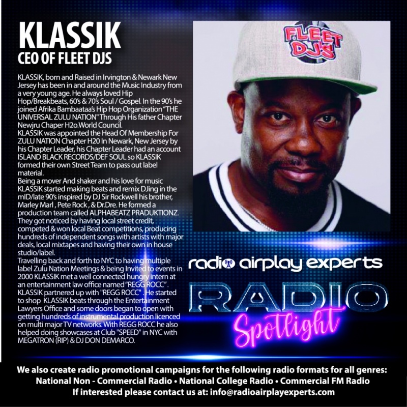 Image: RADIO SPOTLIGHT  - DJ KASSIK