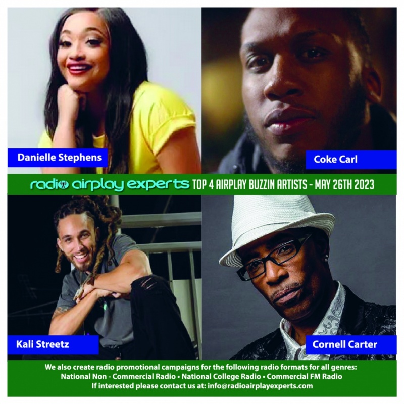 Image: TOP 4 AIRPLAY BUZZIN ARTIST 
