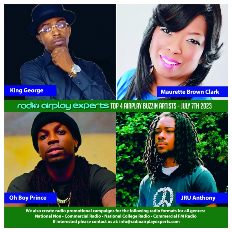 Image: TOP 4 AIRPLAY BUZZIN ARTIST 
