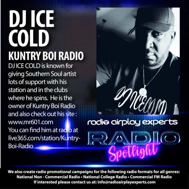 Image: RADIO SPOTLIGHT  -DJ ICE COLD 