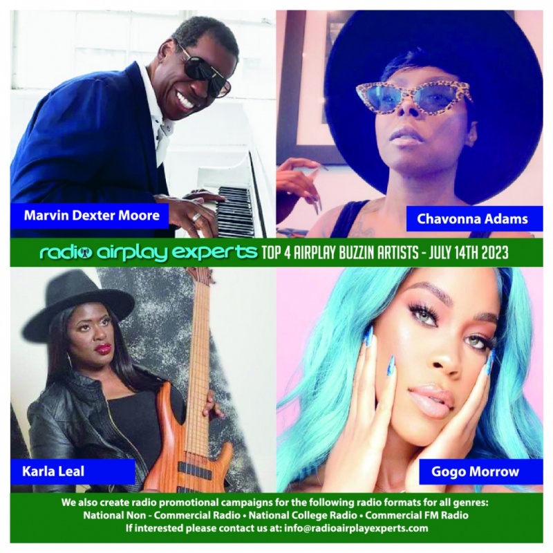Image: TOP 4 AIRPLAY BUZZIN ARTIST 