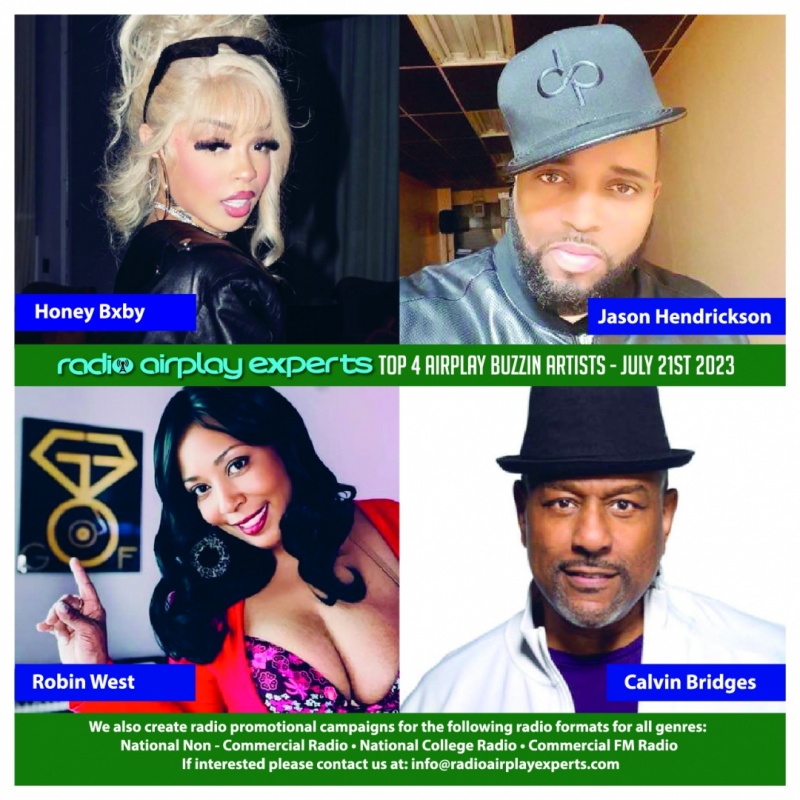 Image: TOP 4 AIRPLAY BUZZIN ARTIST 