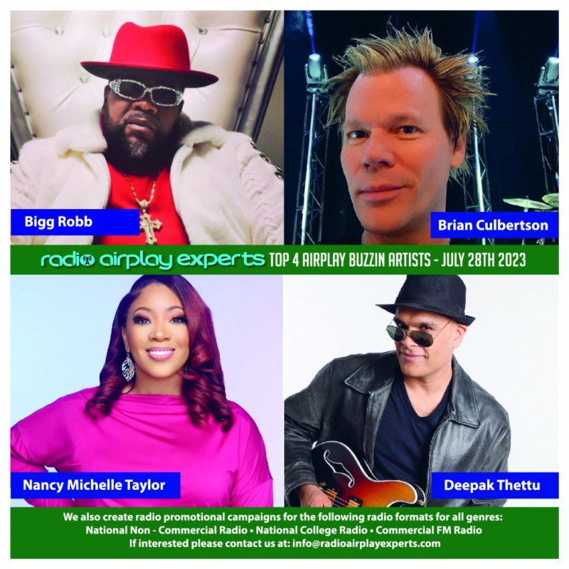 Image: TOP 4 AIRPLAY BUZZIN ARTIST 