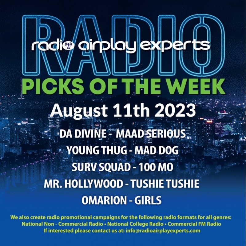 Image: RADIO PICKS OF THE WEEK 