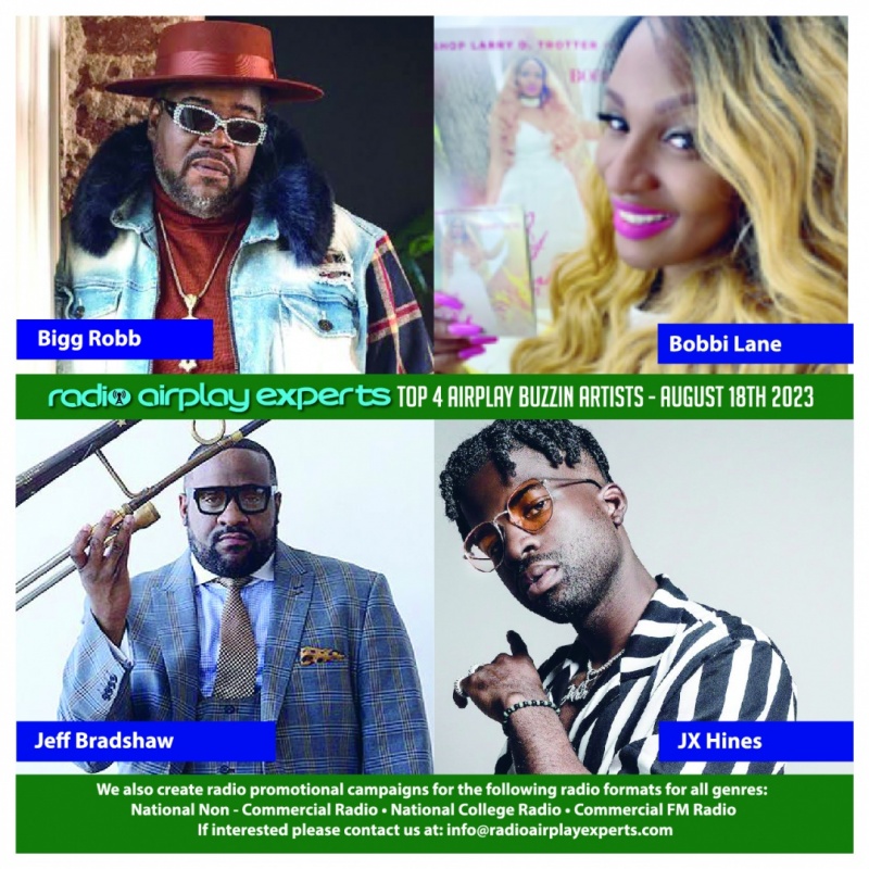 Image: TOP 4 AIRPLAY BUZZIN ARTIST 