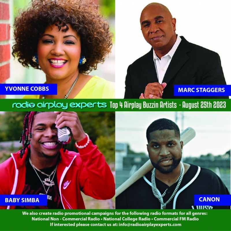 Image: TOP 4 AIRPLAY BUZZIN ARTIST 