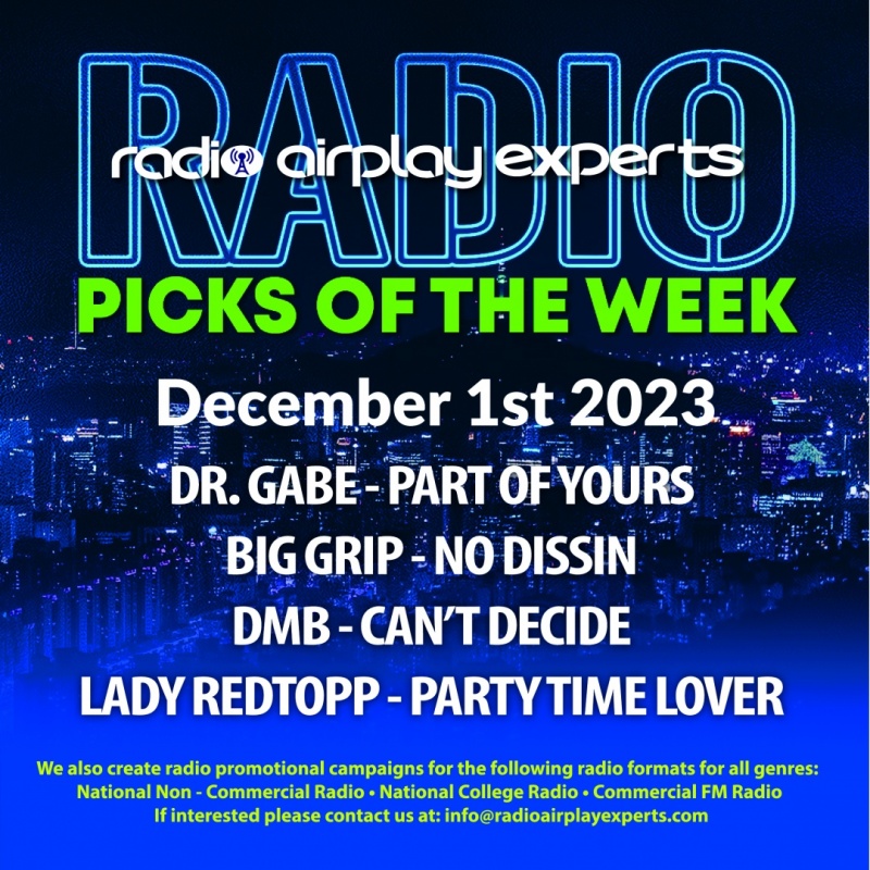 Image: RADIO PICKS OF THE WEEK 