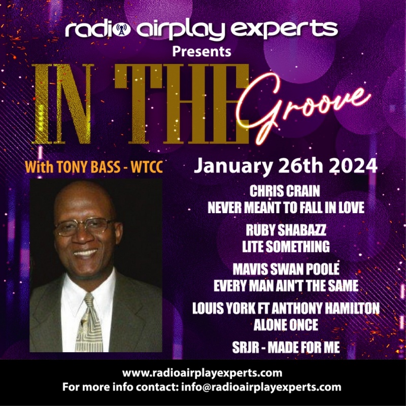 Image: RADIO AIRPLAY EXPERTS - IN THE GROOVE W/TONY BASS