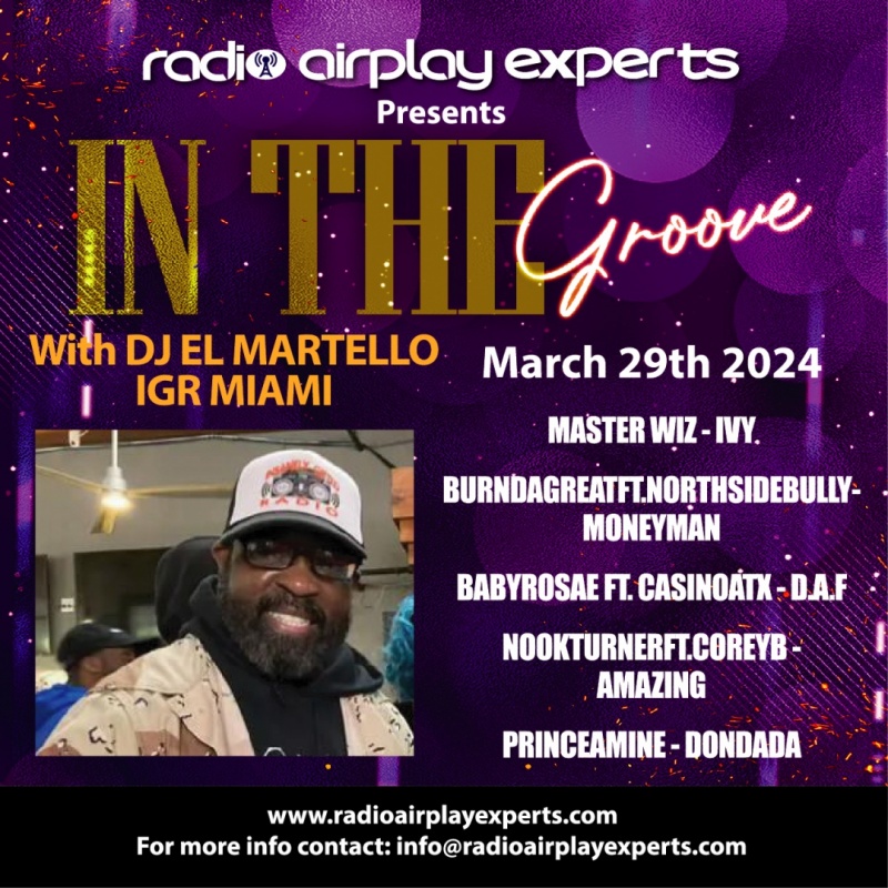 Image: IN THE GROOVE WITH DJ EL MARTELLO - IGR MIAMI