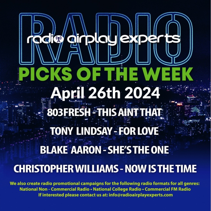 Image: RADIO PICKS OF THE WEEK 