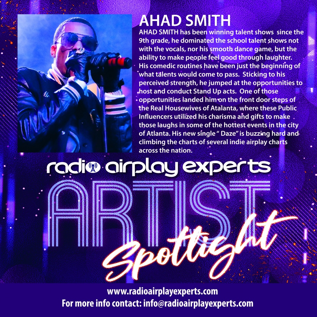 Image: ARTIST SPOTLIGHT : AHAD SMITH 