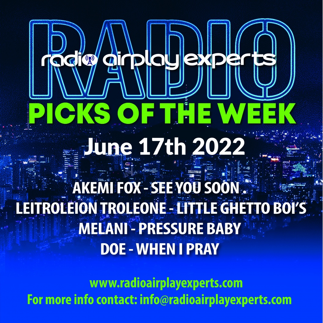 Image: RADIO PICKS OF THE WEEK : JUNE 15TH 2022