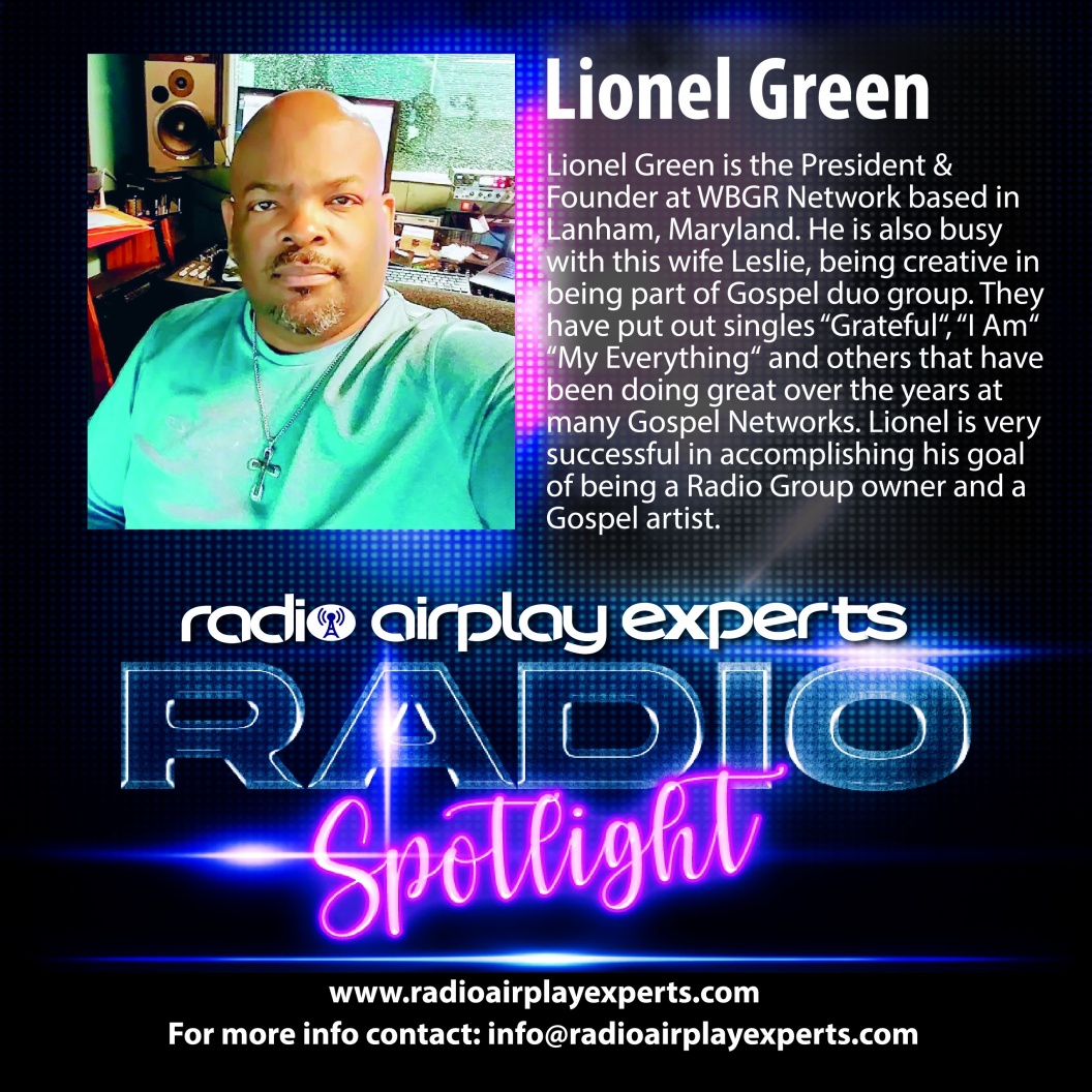 Image: RADIO AIRPLAY SPOTLIGHT :  LIONEL GREEN 