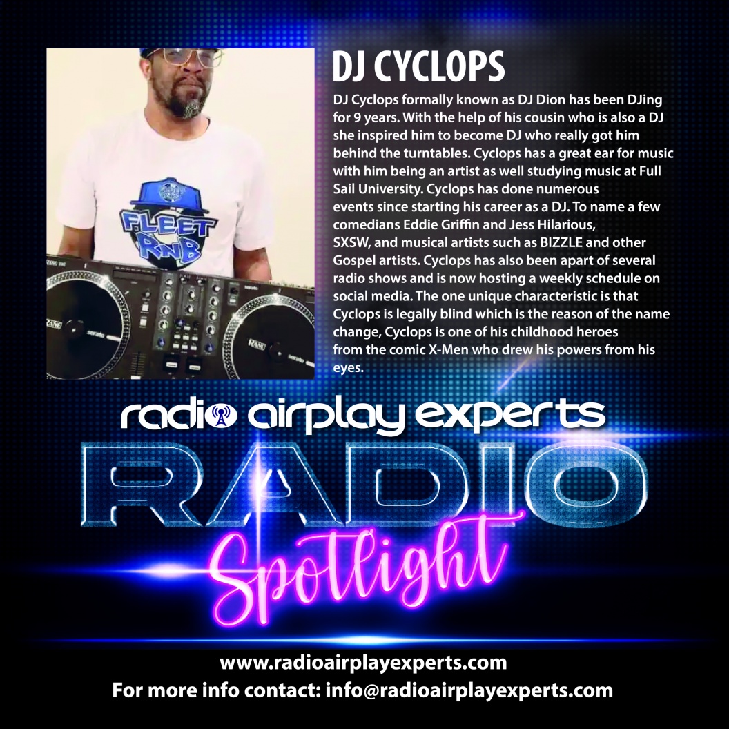 Image: RADIO SPOTLIGHT : DJ CYCLOPS