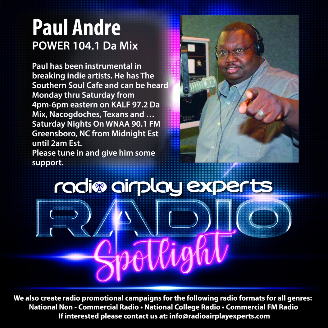 Image: RADIO SPOTLIGHT : PAUL ANDRE