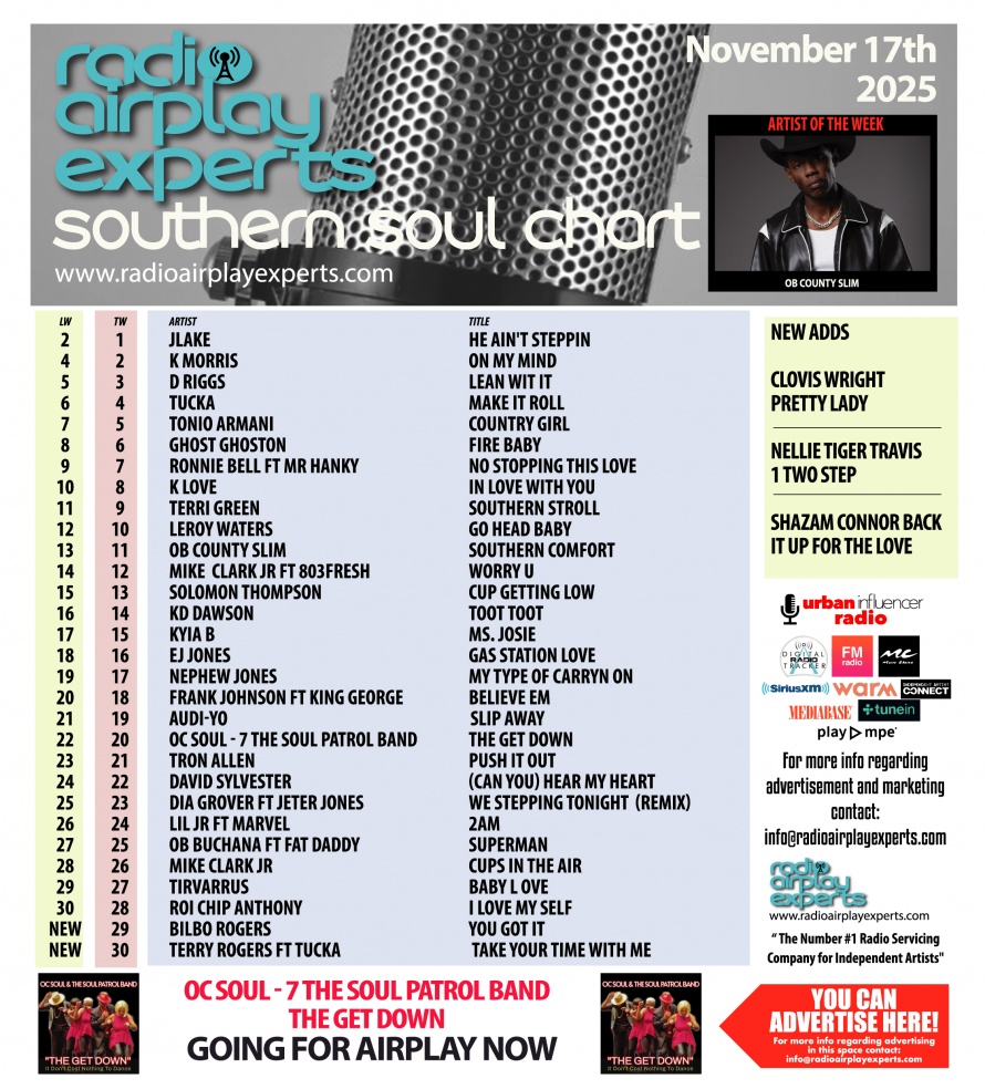 Image: Southern Soul November 17th 2025