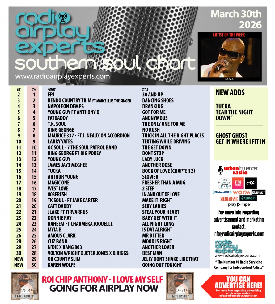 Image: Southern Soul April 1st 2026