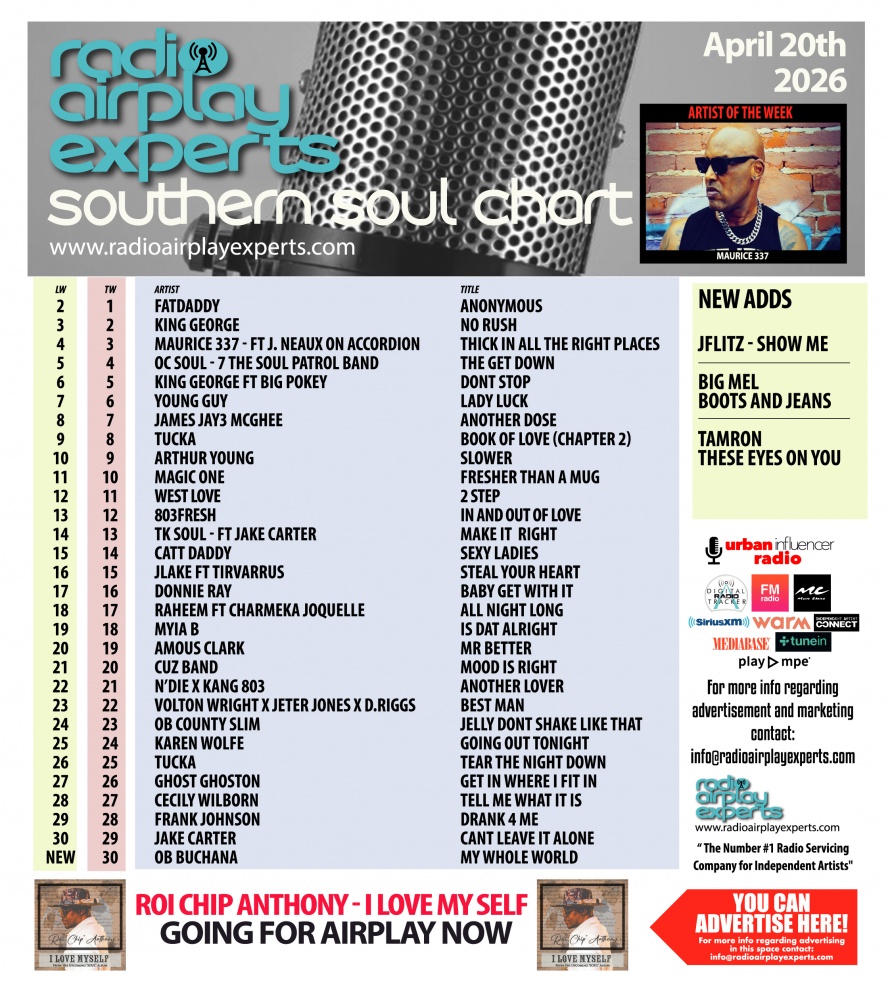 Image: Southern Soul April 20th 2026