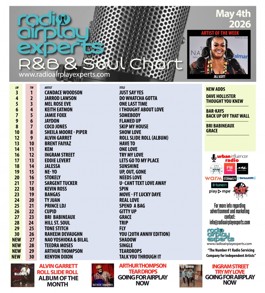 Image: R&B and Soul May 4th 2026