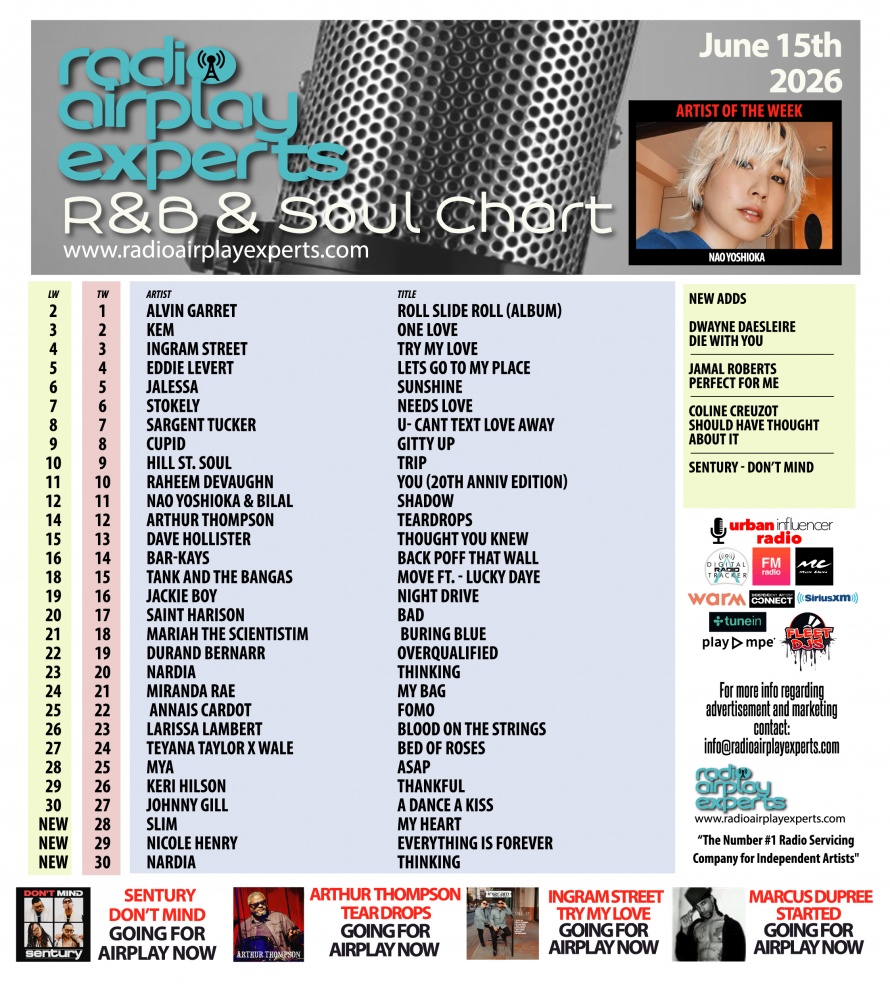 Image: R&B and Soul June 15th 2026