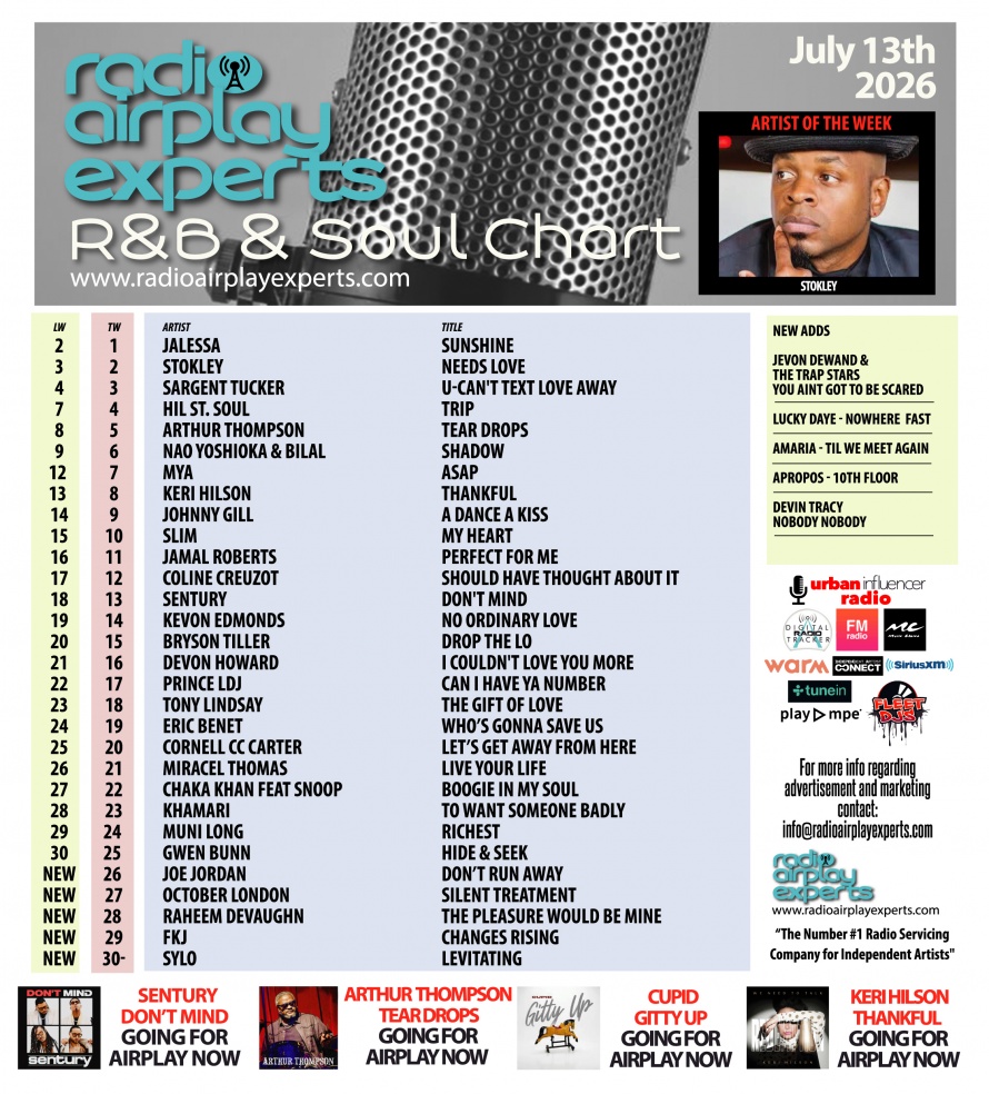 Image: R&B and Soul July 14th 2026