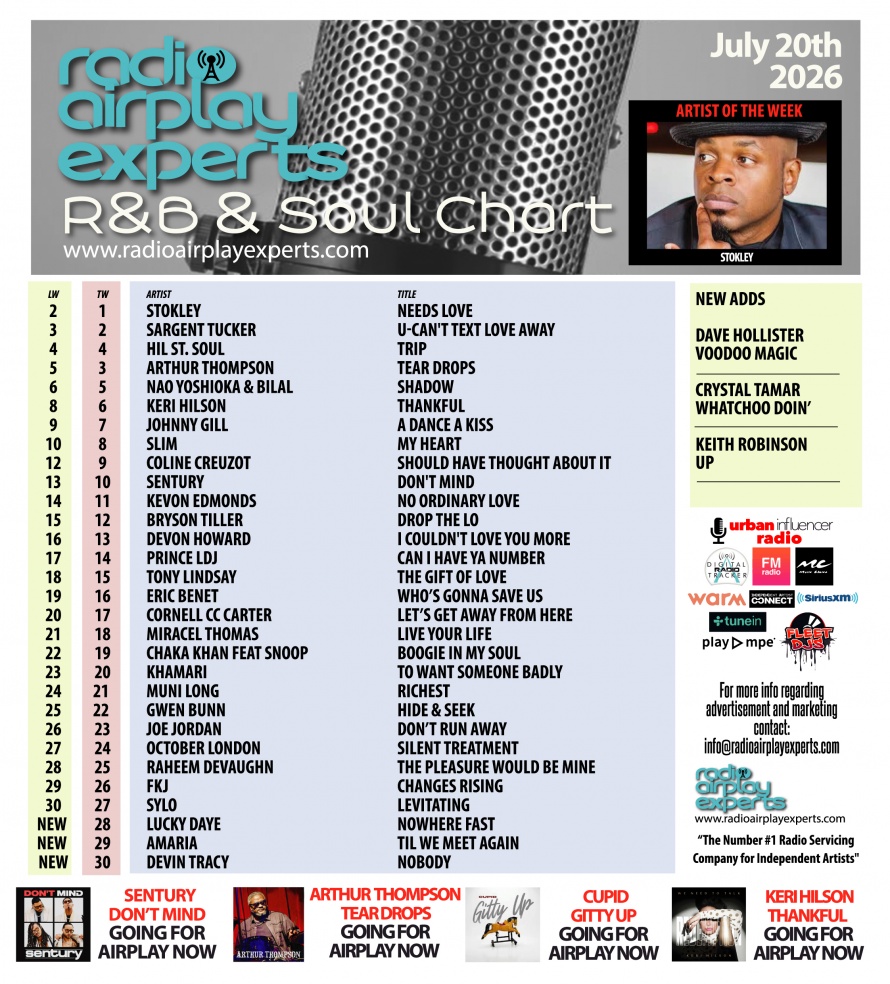 Image: R&B and Soul July 20th 2026