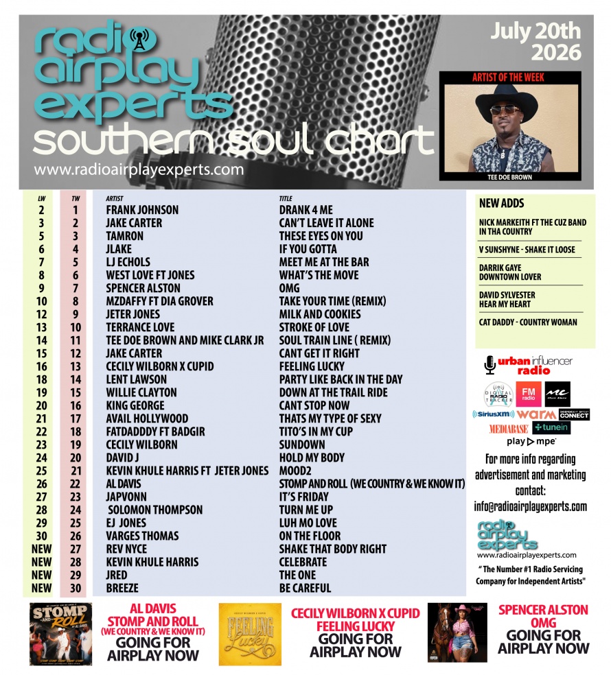 Image: Southern Soul July 20th 2026