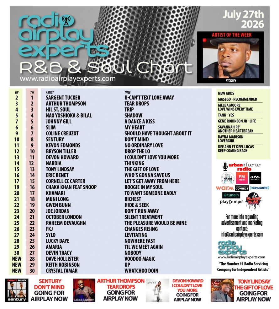 Image: R&B and Soul July 27th 2026