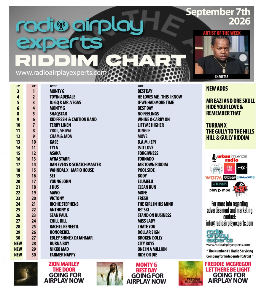 Image: Riddim September 8th 2026