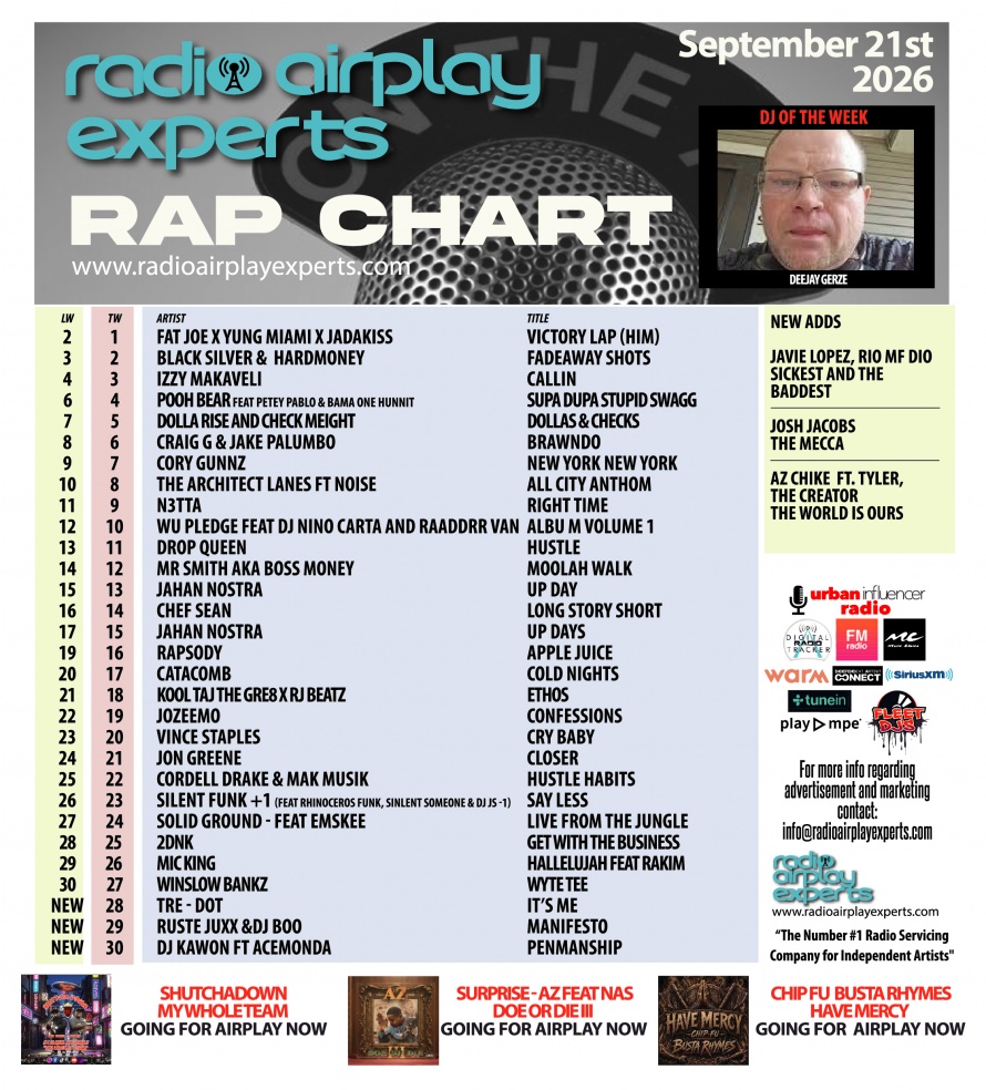 Image: Rap September 22nd 2026