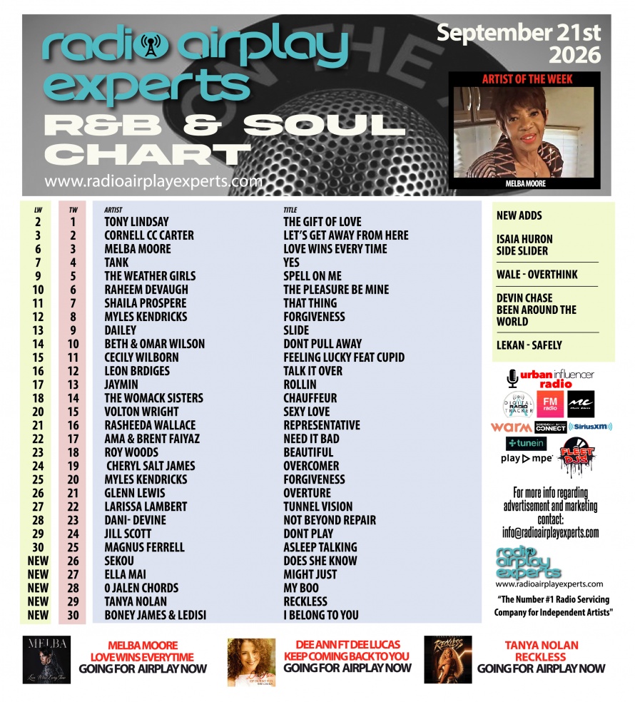 Image: R&B and Soul September 22nd 2026