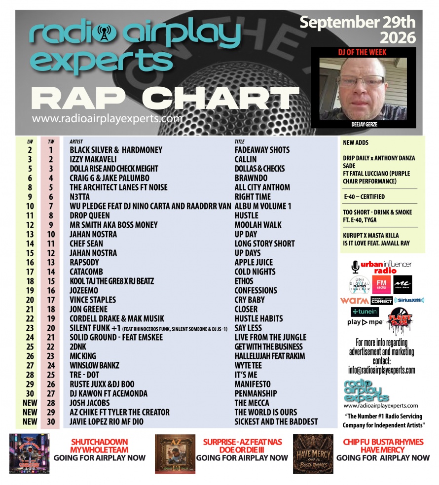 Image: Rap September 29th 2026
