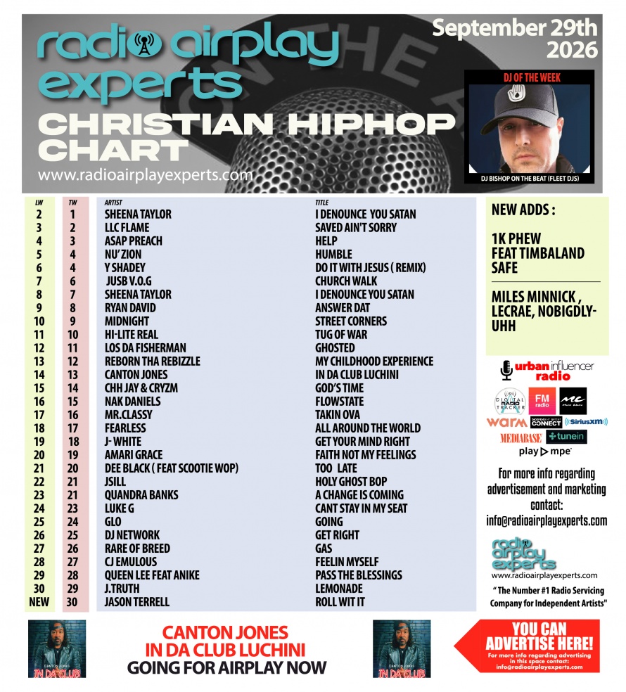 Image: Christian Hip Hop September 29th 2026