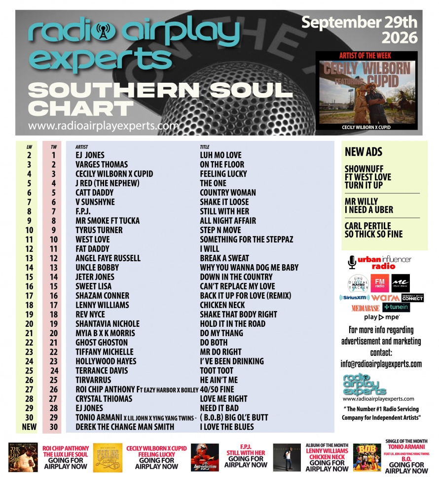 Image: Southern Soul September 29th 2026