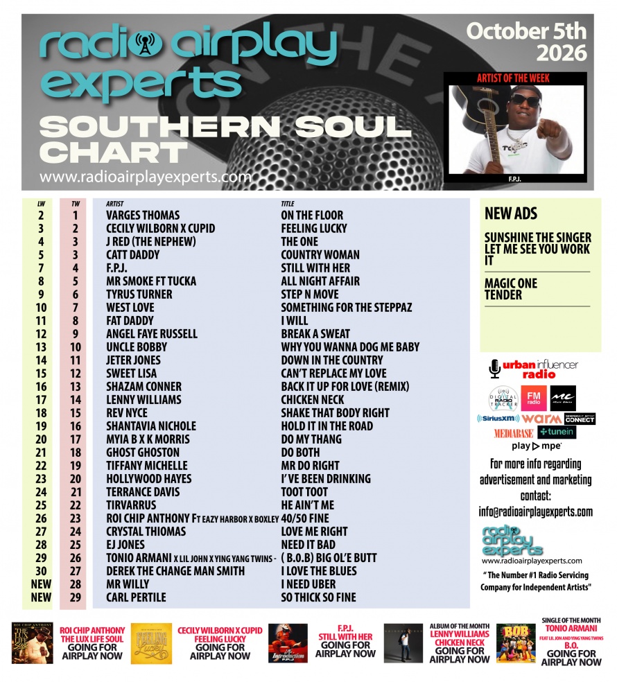 Image: Southern Soul October 6th 2026